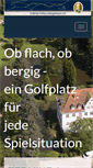 Mobile Screenshot of golfclub-schloss-georghausen.de